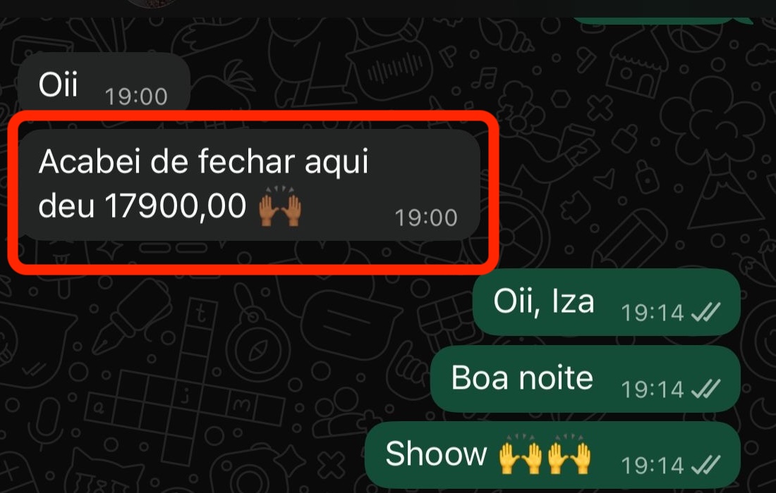 Print de resultado de nutricionista